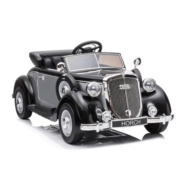 Voiture électrique classique pour enfants - Batterie sous licence 24v Mode d'interaction parent-enfant